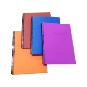 3E Grup - Gıpta Eko A4 Pp Kapak Spiralli Defter Çizgili 80 Yp 3-2029000