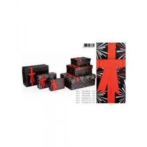 3E Grup - Gıpta Festive Dikdörtgen Hediye Kutusu No:3 Bx6641