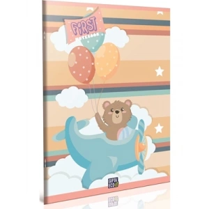 3E Grup - Gıpta First A4 Tel Dikişli Karton Kapak Defter Çizgili 40 Yp 5020