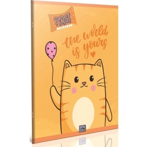 3E Grup - Gıpta First A5 Tel Dikişli Karton Kapak Defter Çizgili 40 Yp 5026