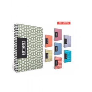 3E Grup - Gıpta Loft Notes A4 Pp Kapak Spiralli Defter Kareli 80 Yp 7063