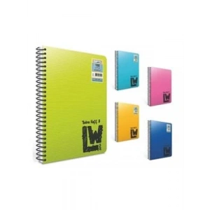 3E Grup - Gıpta Lw A4 Pp Kapak Spiralli Defter 100 Yp 1952