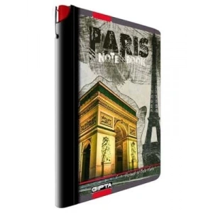 3E Grup - Gıpta Metropol 17x24 Cm Sert Kapak Defter Kareli 120 Yp 2440