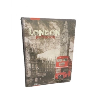 3E Grup - Gıpta Metropol 20x28 Cm Sert Kapak Defter Çizgili 120 Yp 2435