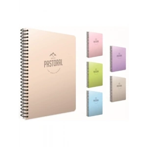 3E Grup - Gıpta Pastoral A4 Pp Kapak Spiralli Defter Çizgili 200 Yp 5554000-2011
