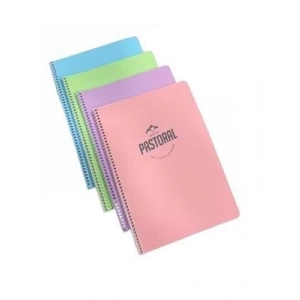 3E Grup - Gıpta Pastoral A4 Pp Kapak Spiralli Defter Kareli 72 Yp 3242