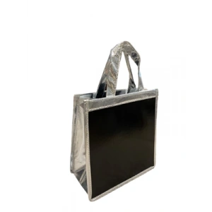 3E Grup - Gıpta Terra 195x110x200 Hediyelik Çanta Siyah-gümüş