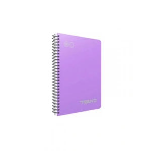 3E Grup - Gıpta Trend A4 Pp Kapak Spiralli Defter Çizgili 60 Yp 7162