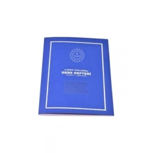 3E Grup - Gülpaş 6 Ders Yoklamalı Ders Defteri Ortaokul İçin Pp Kapak 389