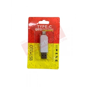 3E Grup - Hadron Hdx-7026 Usb-a ve Type-c Sd Kart Okuyucu