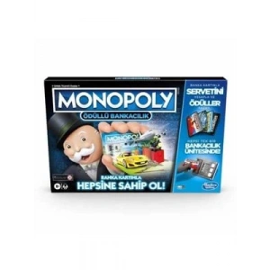 3E Grup - Hasbro Monopoly Ödüllü Bankacılık E8978