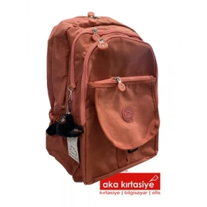3E Grup - Hedgebag Kırınkıl Hb235 Kapaklı Sırt Çantası Pudra 309631