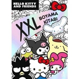 3E Grup - Hello Kitty And Friends Xxl Boyama Kitabı - Doğan Yayınları