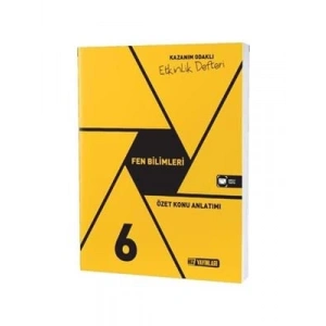 3E Grup - Hız Yay. -6.sınıf Fen Bilimleri Kazanım Odaklı Etkinlik Defteri 2425