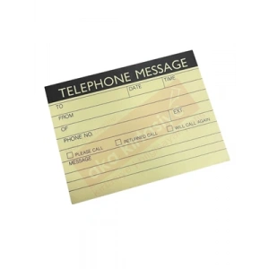 3E Grup - Hopax 76x101 Mm Telefon Mesajı Yapışkanlı Not Kağıdı