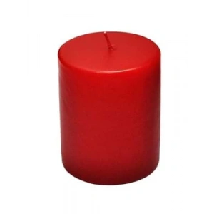 3E Grup - Horizon Candle 6x14 Cm Silindir Mum Kırmızı