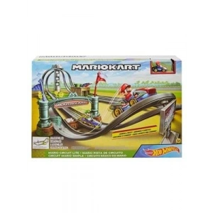 3E Grup - Hot Wheels Marıo Kart Çılgın Dönüş Parkuru Yarış Seti Ghk15