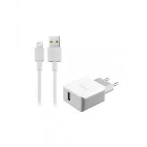 3E Grup - Hytech Hy-xe10 1a Lıghtnıng Kablolu Ev Şarj Kablolu Adaptörü