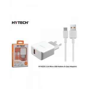 3E Grup - Hytech Hy-xe20 2.1a Micro Usb Şarj Cihazı
