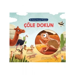 3E Grup - İlk Dokun Hisset Kitabım - Çöle Dokun - Sincap Kitap