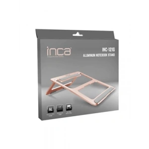 3E Grup - İnca İnc-121g Alüminyum Notebook Standı Gold