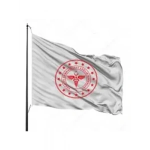 3E Grup - Kale 100x150 Sağlık Bakanlığı Flama