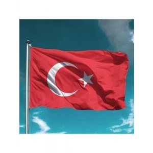 3E Grup - Kale 150x225 Alpaka Türk Bayrağı