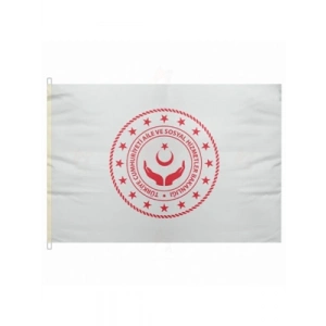 3E Grup - Kale 70x105 Cm Çift Kat Saten Kurum Flaması (dış Mekan)