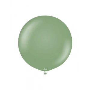 3E Grup - Kalisan 12 Düz Renkli Balon 100lü Okaliptus