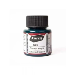 3E Grup - Karin 45 Ml Hat Mürekkebi Yeşil 501 6210501045