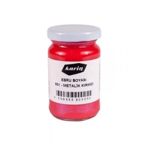 3E Grup - Karin Ebru Boyası 105 Cc Metalik Kırmızı 801