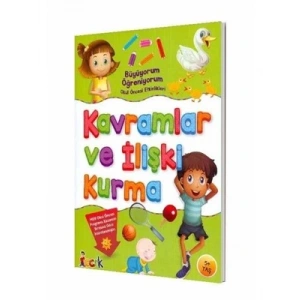 3E Grup - Kavramlar ve İlişki Kurma-büyüyorum Öğreniyorum - Bıcırık Yayınları