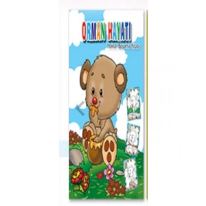 3E Grup - Keskin Color 20x28 Deniz Hayvanları Boyama Kitabı 240600-99