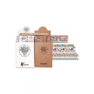 3E Grup - Keskin Color 70x100 Tekli Ambalaj Kağıdı Floral 100349-99