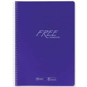 3E Grup - Keskin Color A5 Pp Kapak Spiralli Defter Kareli 120 Yp