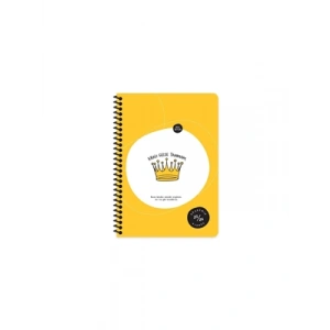 3E Grup - Keskin Color A5 Spiralli Akademik Ajanda Kralı Gelse Tanımam 600094-99 (2025-2026)