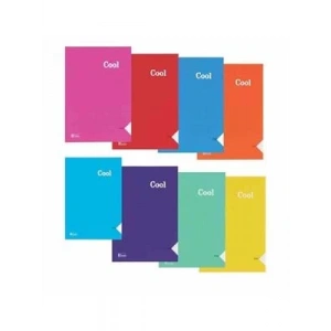 3E Grup - Keskin Color Cool A4 Pp Kapak Dikişli Defter Çizgili 60 Yp 321841-99