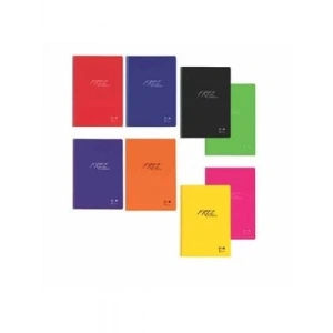 3E Grup - Keskin Color Free A5 Spiralli Pp Kapak Defter Çizgili 60 Yp 450101-99