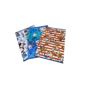 3E Grup - Keskin Color Retro Deniz A4 Pp Kapak Defter Çizgili 80 Yp 326321-99