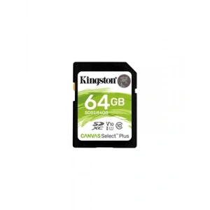 3E Grup - Kingston Sds2-64 Gb Sdxc Canvas Select Plus 100r C10 Sd Hafıza Kartı