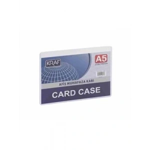 3E Grup - Kraf A5 Afiş Muhafaza Kabı (tabela Poşeti)