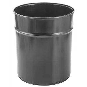 3E Grup - Kraf Konik Çöp Kovası Siyah 520g