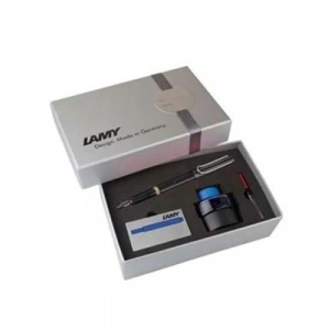 3E Grup - Lamy Al Star Dolma Kalem+mürekkep+kartuş Siyah 71ds-m