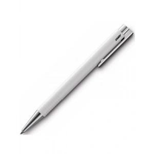 3E Grup - Lamy Logo Tükenmez Kalem Parlak Beyaz 204mt-b