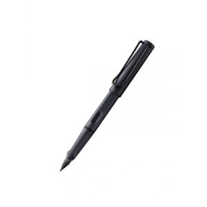 3E Grup - Lamy Safari Dolma Kalem M Uç Metal Klips Steel Black 0e2-sb-m