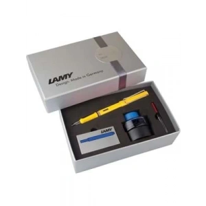 3E Grup - Lamy Safari Dolma Kalem Mürekkep+kartuş Set Sarı 18ds-m
