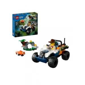 3E Grup - Lego City Orman Kaşifinin Atv Li Kırmızı Panda Lsc60424