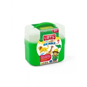 3E Grup - Lets 12 Parça Oyun Hamuru Plaj Seti L8498