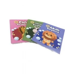 3E Grup - Lilamor Yay.- Boyama Kitabı A4 48 Sayfa Llm-b2129-bk02