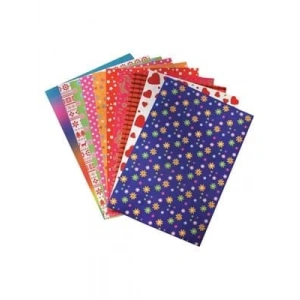 3E Grup - Lino 23x33 Desenli Elişi Kağıdı 10renk 2702j-2